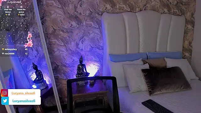 Snapshot of LucyanaSilva chatting on 6, 3, 2025 LucyanaSilva online show from 6, 3, 2025