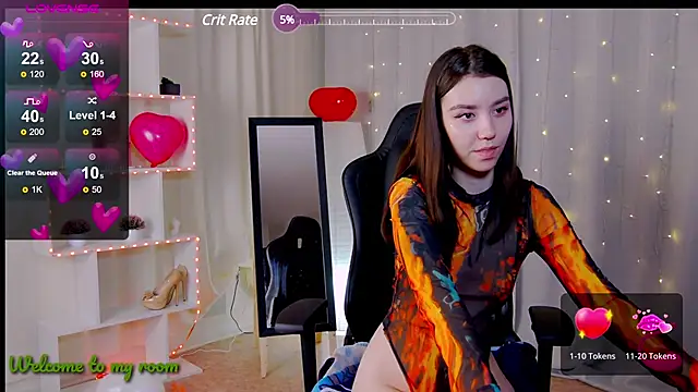 Amelia skyy online show from 17, 2, 2025