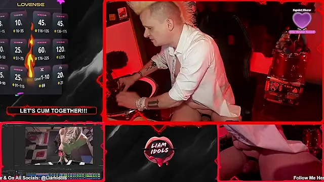 LiamIdols online show from 16, 1, 2025