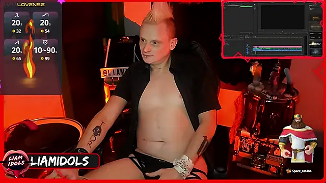 LiamIdols online show from 21, 1, 2025