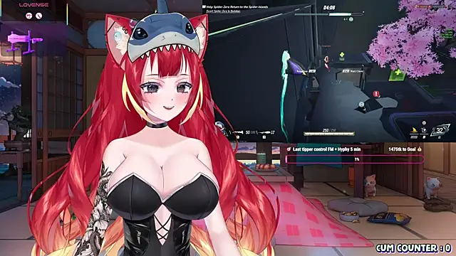 LewdKira VT online show from 9, 3, 2025