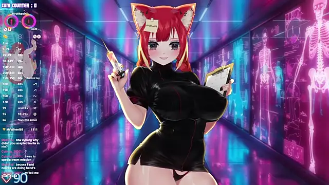 LewdKira VT online show from 3, 5, 2026