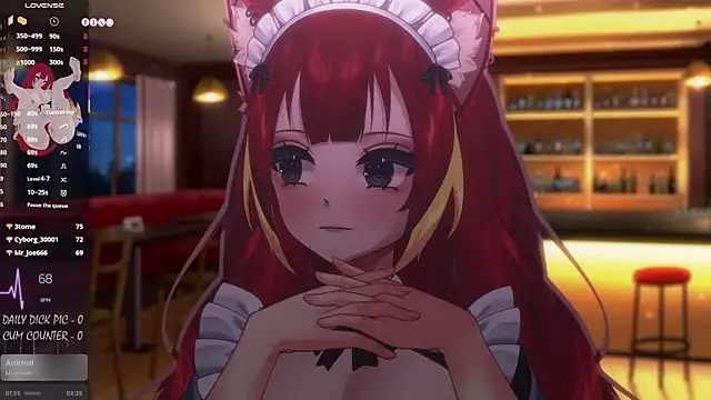 LewdKira VT online show from 4, 8, 2026