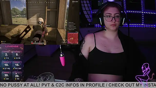 Gamergirl-Linela online show from 21, 3, 2025