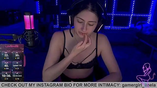 Gamergirl-Linela online show from 21, 9, 2025