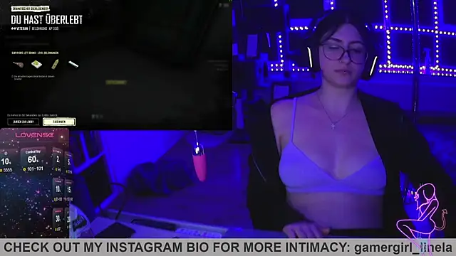 Gamergirl-Linela online show from 7, 10, 2025