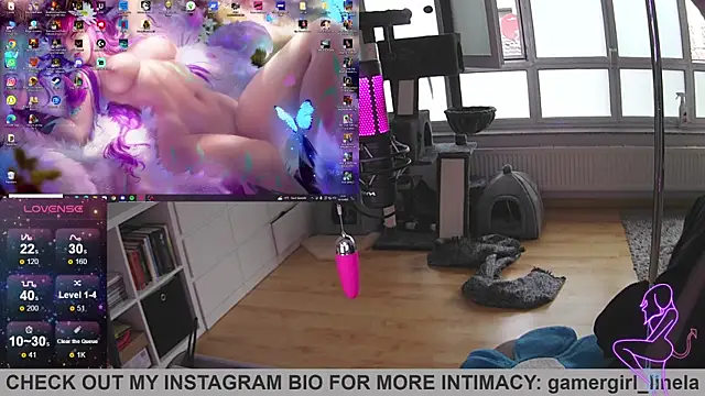 Gamergirl-Linela online show from 12, 10, 2025