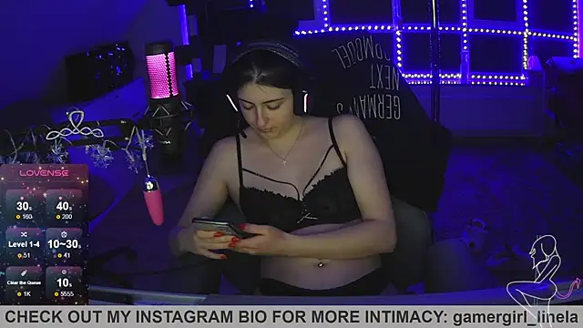 Gamergirl-Linela online show from 28, 11, 2025
