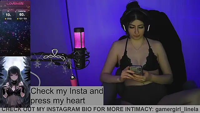 Gamergirl-Linela online show from 11, 1, 2026