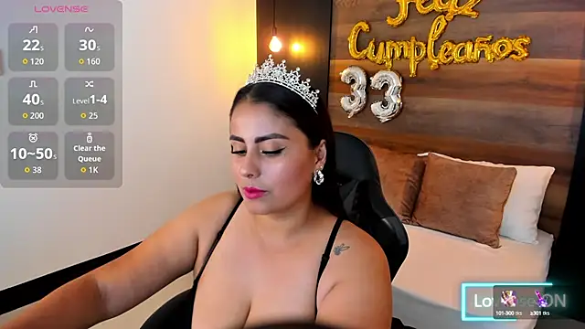 sol valeria online show from 22, 9, 2025