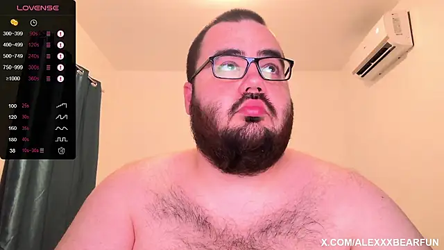 alexxxbear online show from 11, 1, 2026