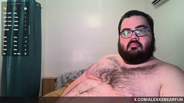 alexxxbear online show from 8, 5, 2026