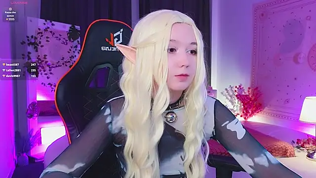 Snapshot of MizukiNoYoru chatting on 19, 2, 2025 MizukiNoYoru online show from 19, 2, 2025