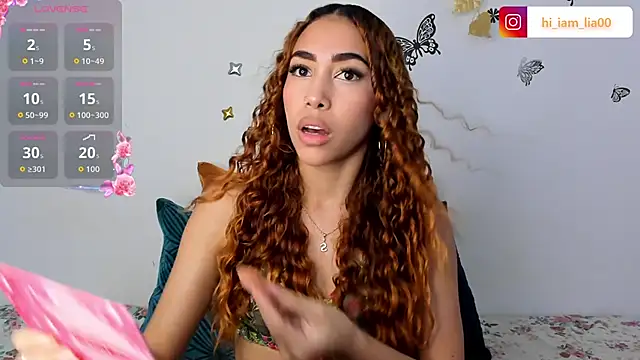 LiaHansson online show from 8, 9, 2025