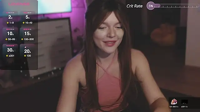 CherryRed Girl online show from 26, 2, 2025