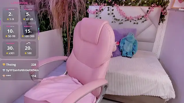 Snapshot of Abby_Piink chatting on 19, 12, 2025 Abby Piink online show from 19, 12, 2025