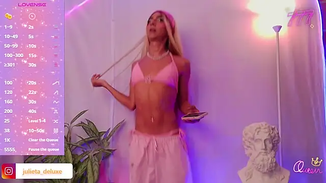 Julieta Deluxe online show from 6, 5, 2026