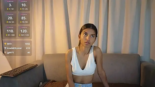 YuliethPetite online show from 12, 1, 2026