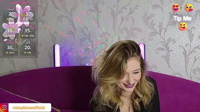 MissyBlaze online show from 11, 11, 2025