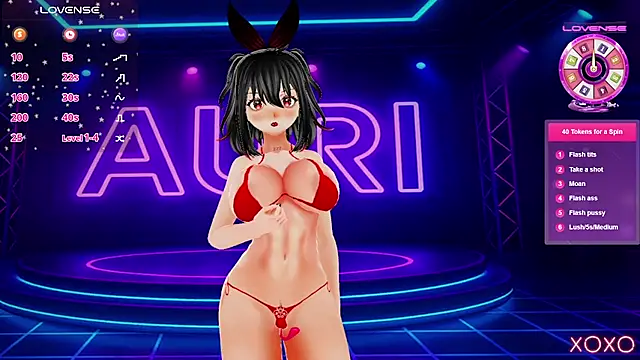 Auri Hikaru online show from 11, 11, 2025