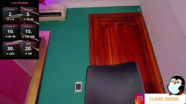 CLAIRE EMPIRE online show from 5, 11, 2025