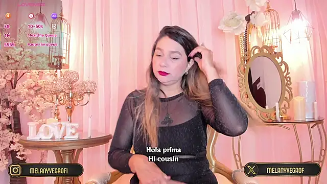 MelanyVegas online show from 14, 3, 2026