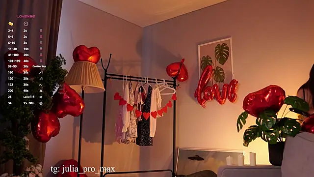 Snapshot of Julia_PR0 chatting on 15, 2, 2026 Julia PR0 online show from 15, 2, 2026