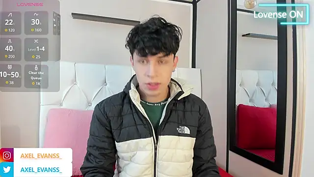 Axel  Evans online show from 26, 9, 2025