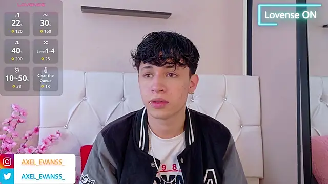 Axel  Evans online show from 2, 10, 2025