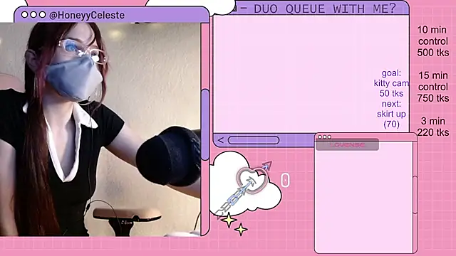HoneyyCeleste online show from 13, 5, 2026
