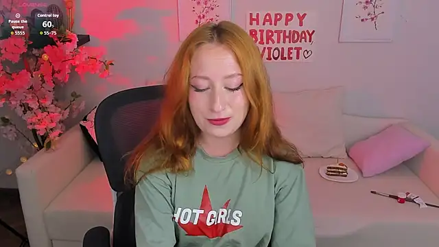 Violet Griffen online show from 19, 7, 2026