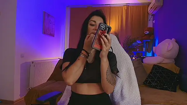 Snapshot of AnyaKim chatting on 3, 10, 2025 AnyaKim online show from 3, 10, 2025