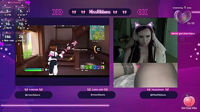 Snapshot of missribbons chatting on 1, 10, 2025 missribbons online show from 1, 10, 2025