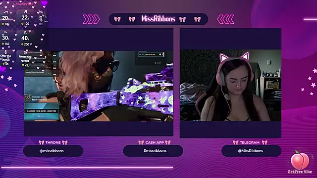 Snapshot of missribbons chatting on 15, 10, 2025 missribbons online show from 15, 10, 2025