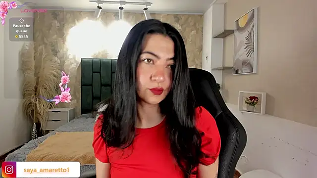 Saya Amaretto1 online show from 12, 3, 2026