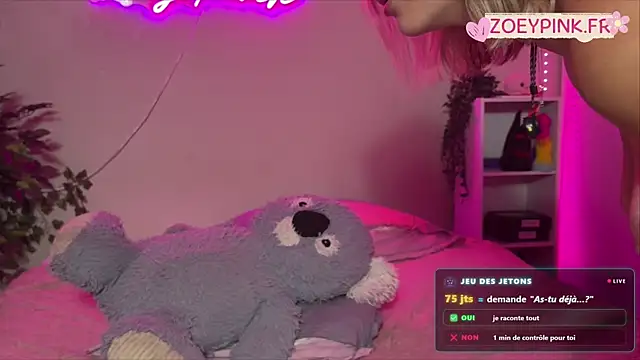 zoeypink online show from 5, 8, 2026