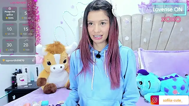 Sofiia Cute online show from 10, 6, 2026