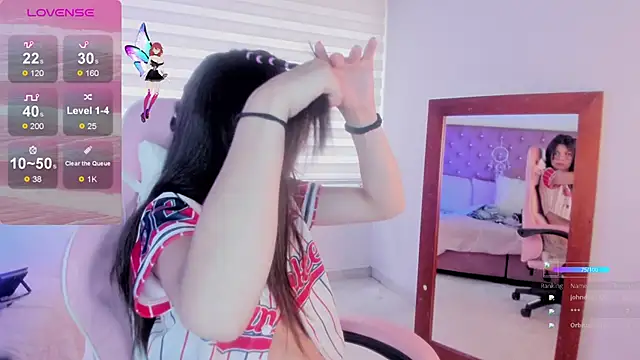 Jade rey  online show from 18, 9, 2025