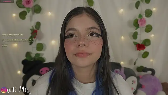 cutee andrea online show from 11, 7, 2026