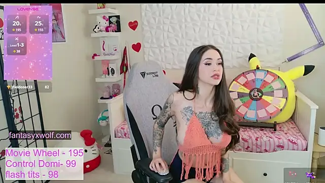 fantasyxwolf online show from 22, 2, 2026