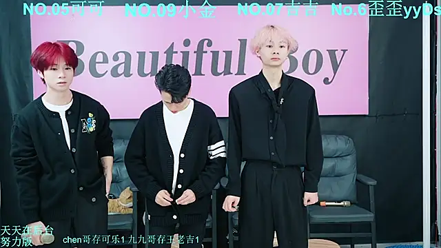 Beautifulboys-777 online show from 13, 10, 2025