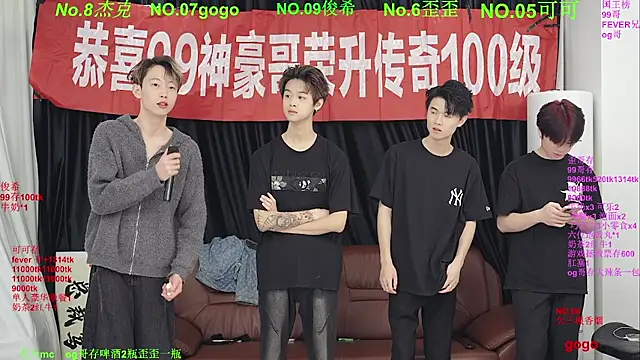 Beautifulboys-777 online show from 1, 5, 2026