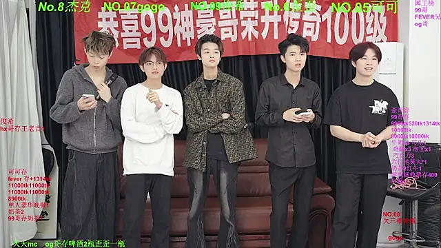 Beautifulboys-777 online show from 2, 5, 2026
