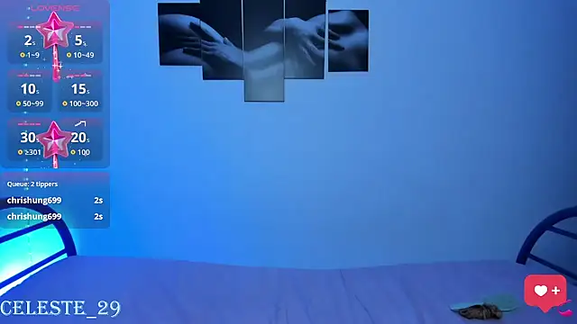 celeste L29 online show from 29, 10, 2025