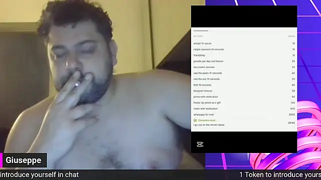 Snapshot of giuseppelovisi85 chatting on 25, 10, 2025 giuseppelovisi85 online show from 25, 10, 2025