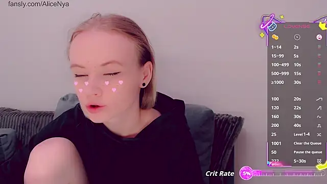 AliceNya cute online show from 14, 11, 2025