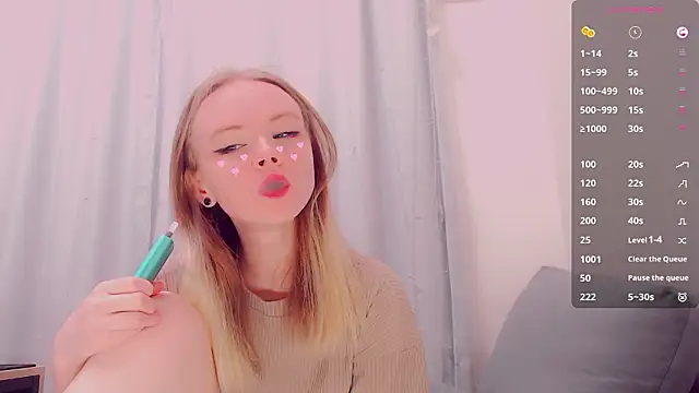 AliceNya cute online show from 28, 3, 2026