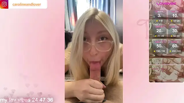 Caroline lover  online show from 11, 11, 2025