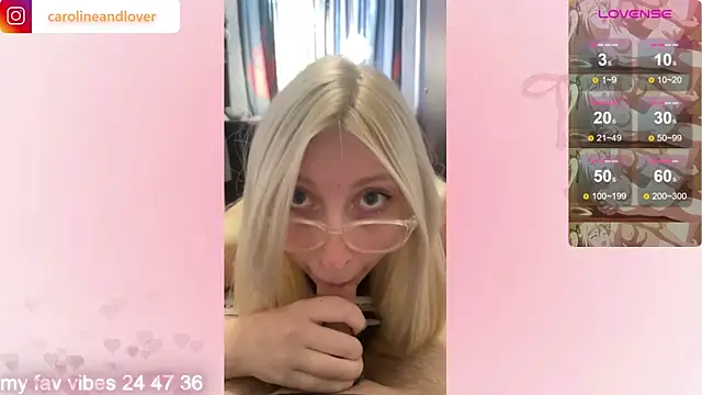 Caroline lover  online show from 14, 11, 2025