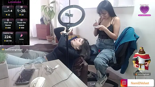 NamiDVelvet online show from 23, 10, 2025